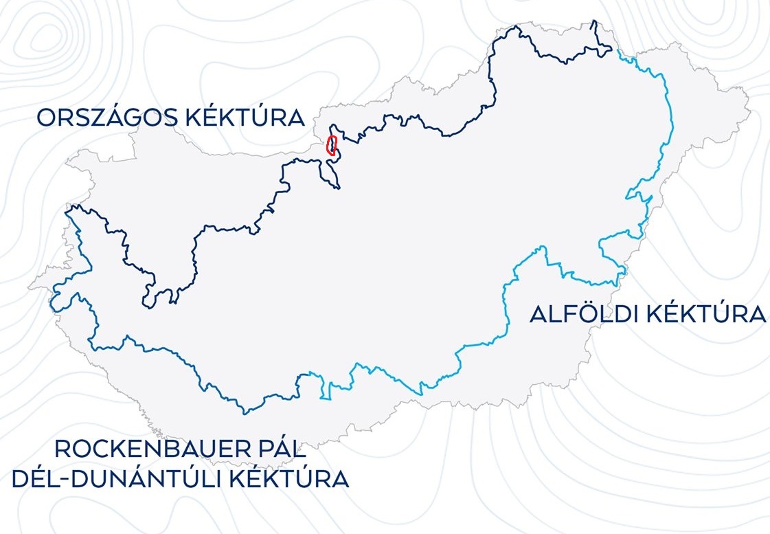 Országos Kéktúra érintett szakasza